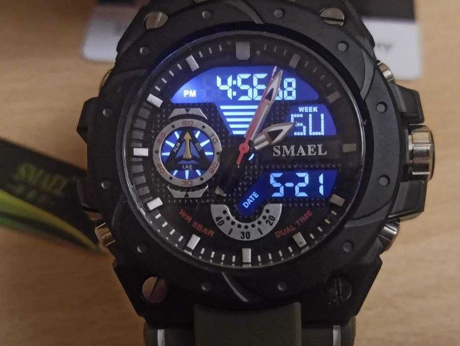 Мужские тактические  водонепроницаемые часы SMAEL