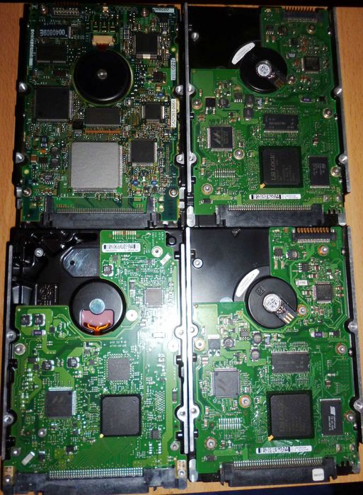 Лот нерабочих HDD и SSD под восстановление (цена за все вместе)