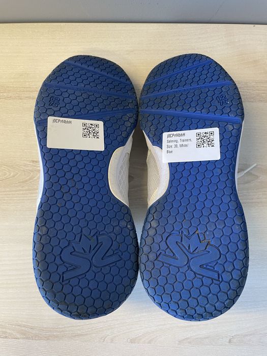 Salming Rival SR White Supersonic Buty Halowe