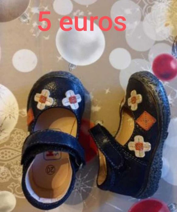 Sapatos e sabrinas menina bebe