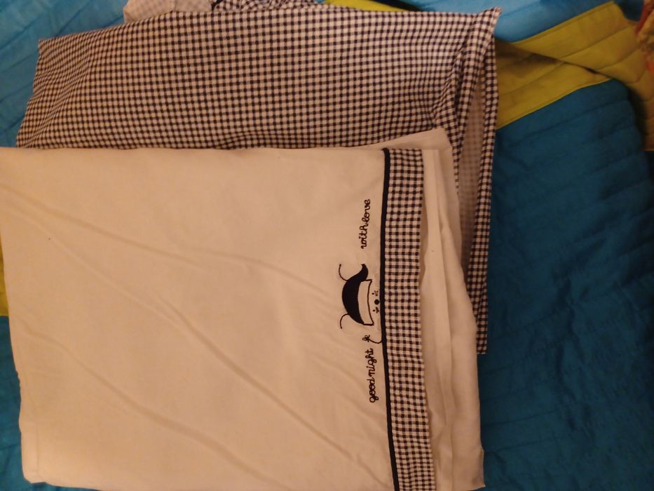 Lençol para cama de grade de bebe