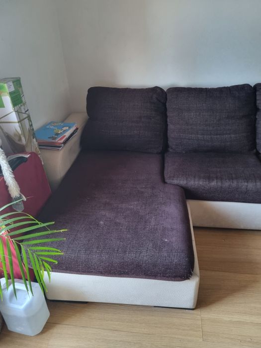 Sofá de 3 lugares chaise longue
