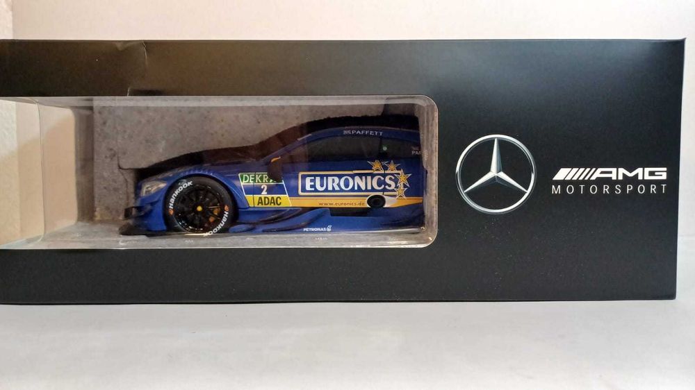 1/18 Mercedes AMG Euronics C63 DTM Gary Paffet - Dealer Edition