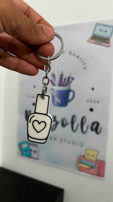 Porta chaves personalizado em 3D