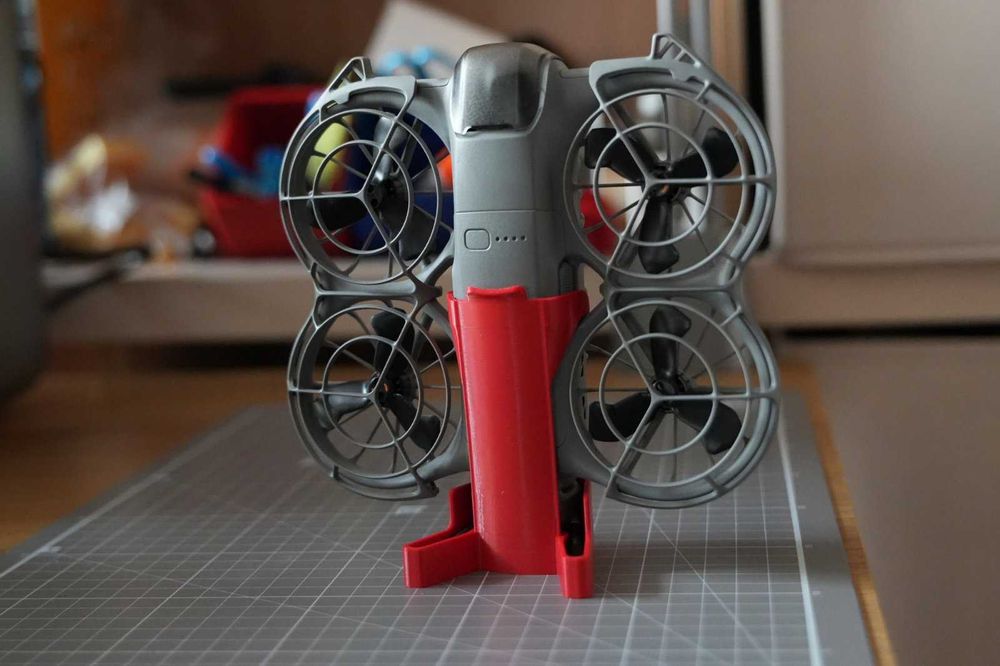 Захисний бампер підставка для антени та датчиків DJI Neo 2 Червоний