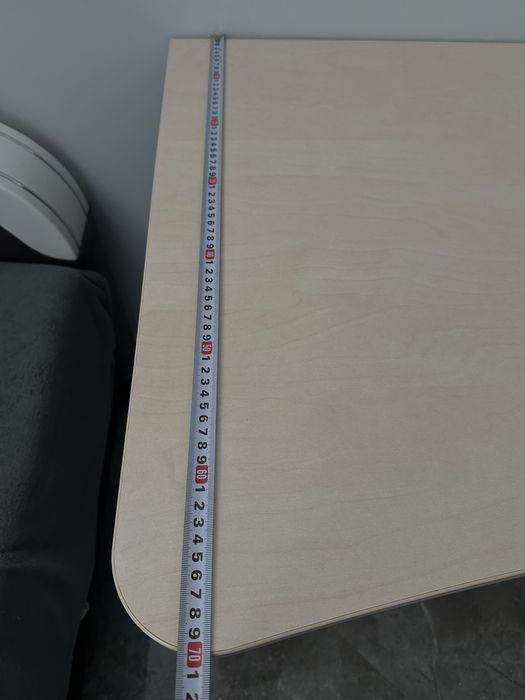 Письменный стол 120/140х70, светлый, компьютерный