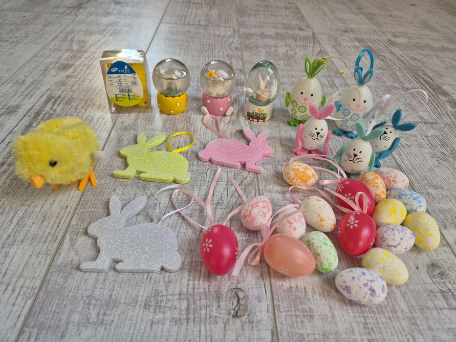 Zestaw wielkanocne ozdoby dla dziecka kurczaczek
