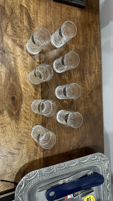 Conjunto de 8 copos com 7cl da linha Mixology - marca Luigi Bormioli