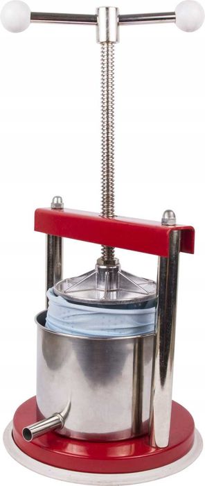 Prasa ramowa do owoców STALOWA wyciskarka 1,2l