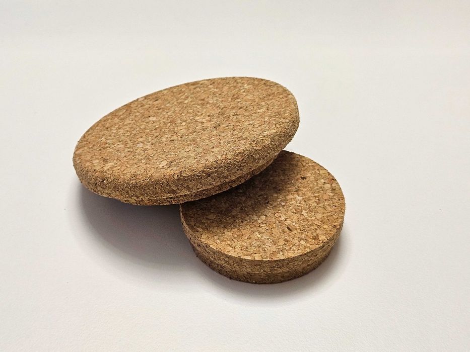 Pack 20 Discos / Tampas de cortiça redondas