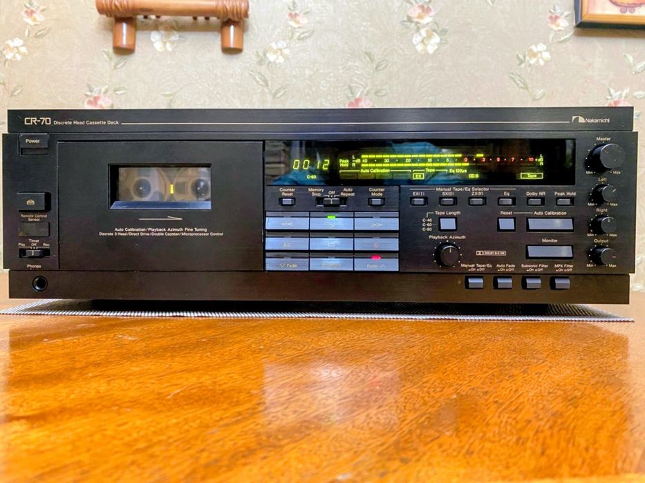 Nakamichi CR-70 casety  deck (Po serwisie)
