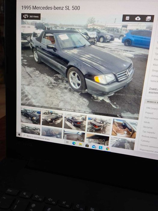 Mercedes SL500 r129