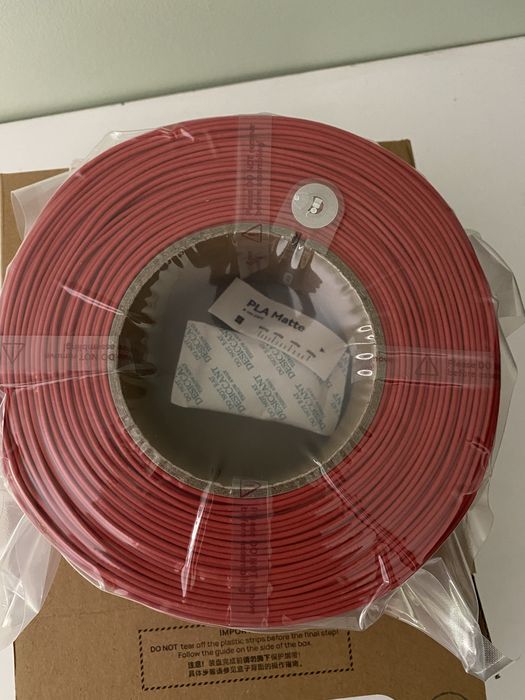 Filamento BambuLab - PLA MATTE DARK RED
