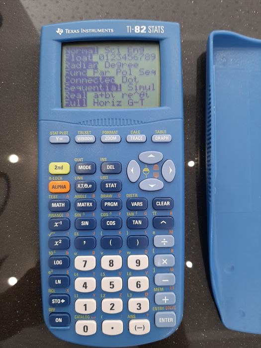 Texas instruments TI-82 STATS