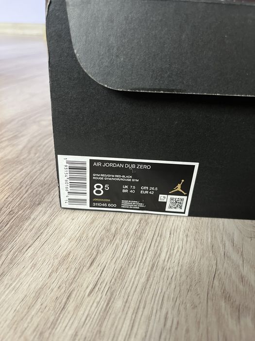 Air Jordan Dub Zero