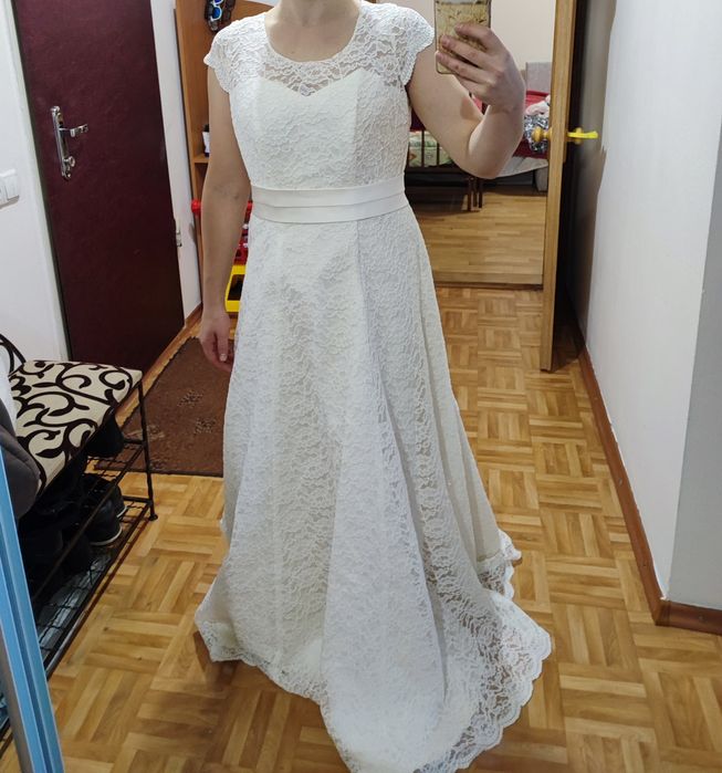 Весільна сукня шампань