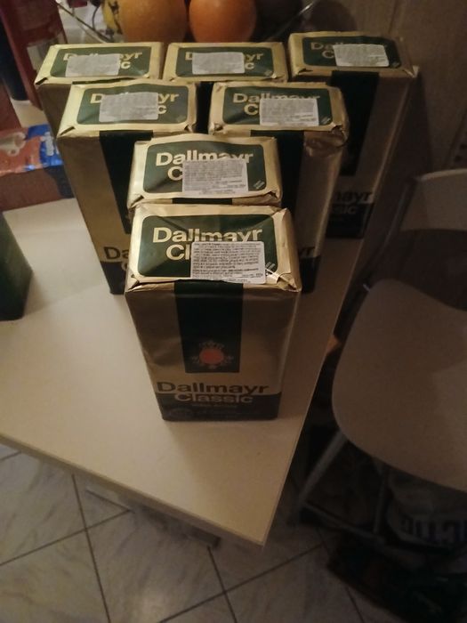 Kawa sypana mix Jacobs, dallmayr, lavazza.  1kg, 500g,250g