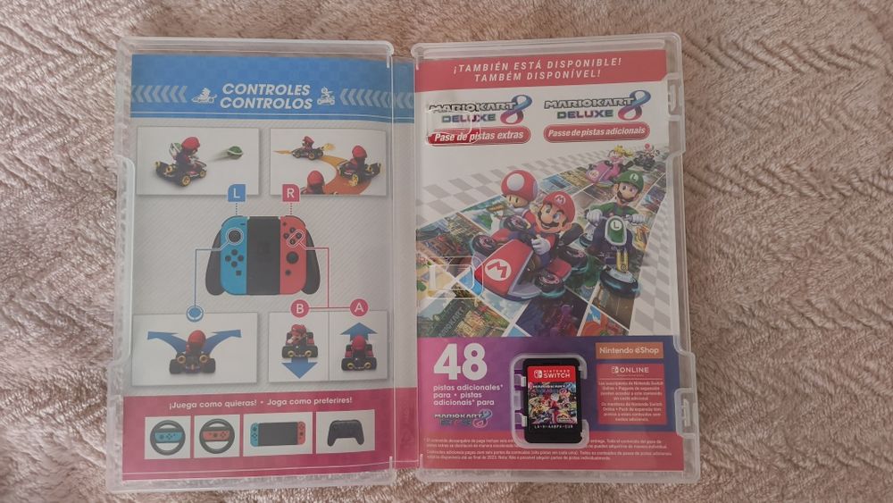 Jogo  Mario Kart 8 Deluxe p. Nintendo Switch