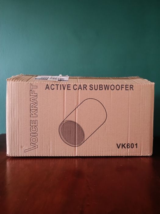 Subwoofer aktywny samochodowy - voicekraft