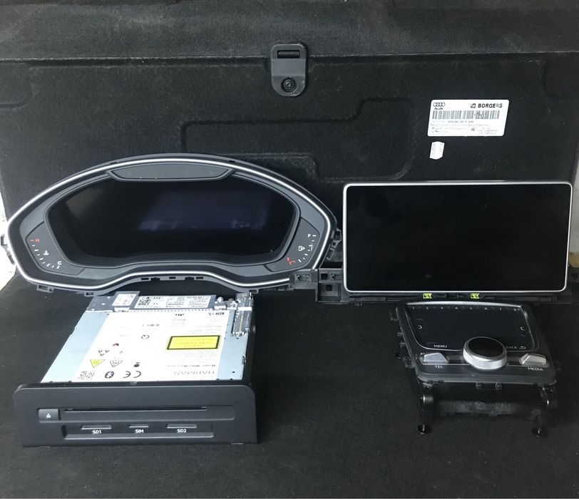 Audi Q5 80a cockpit, led приборка