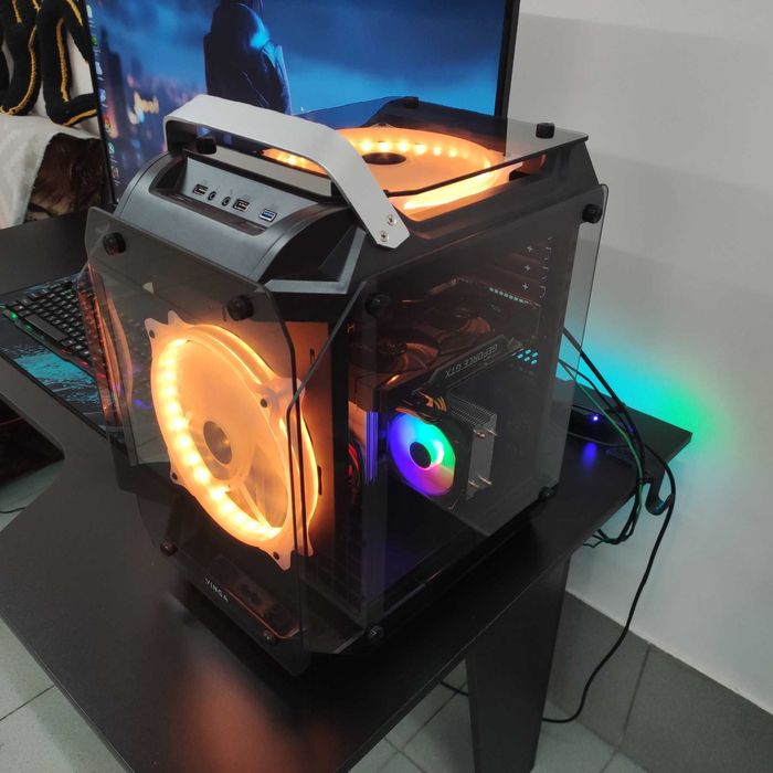 Компютер Новый Ryzen 5 5500, 16GB DDR4, GTX 1660 Ti 6GB, SSD 500GB