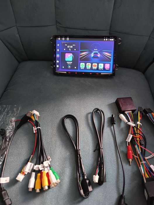 Radio Android 14 9cali Carplay  WiFi Android Auto  Passat b6/7 Golf Oc