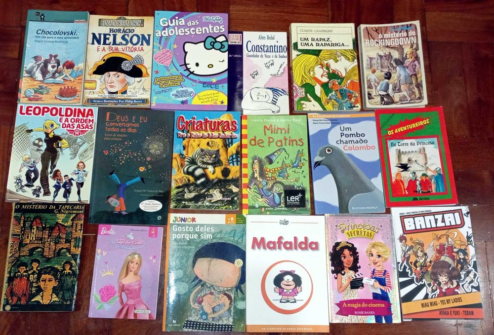 vários livros juvenis – Anúncio 2 (Preços na Descrição do Anúncio)