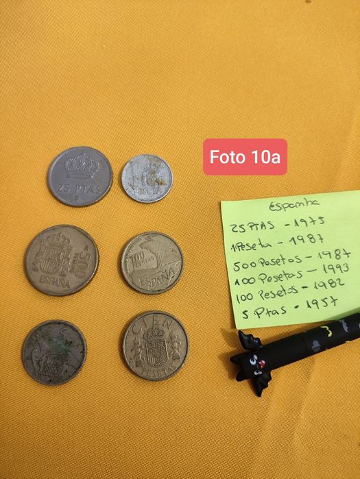 Moedas antigas Espanha