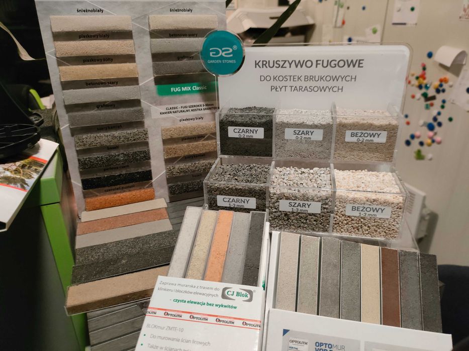 Żywica Fuga żywiczna 25 kg do kostki brukowej granitowej płyt taras