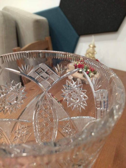 Wazon kryształ *** kryształowy duży*** dzban PRL