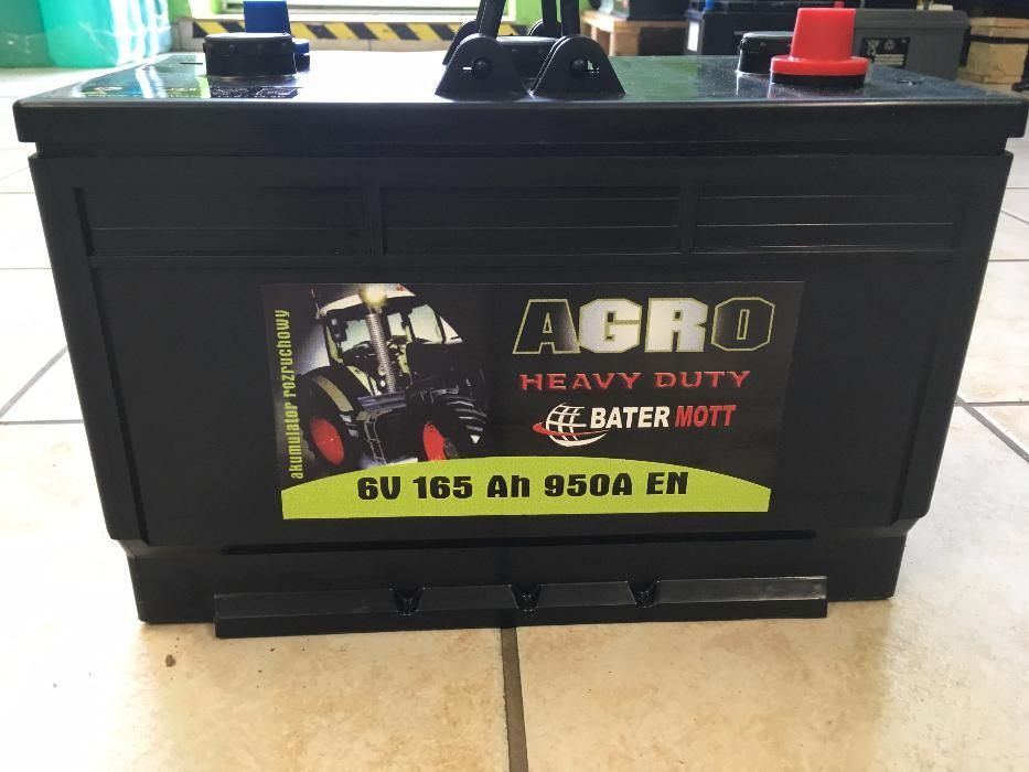 Akumulator BATERMOTT 6V 165Ah 950A dla rolnictwa!!! Najniższa cena!!!