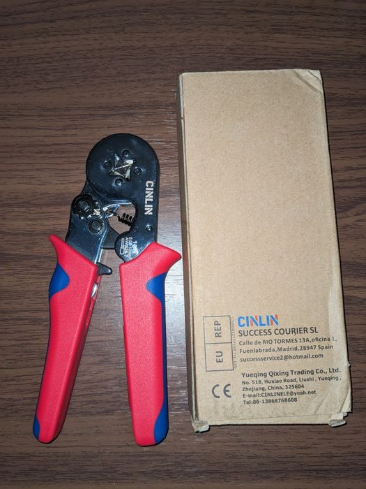 Кримпер кліщі для обжиму накінечників