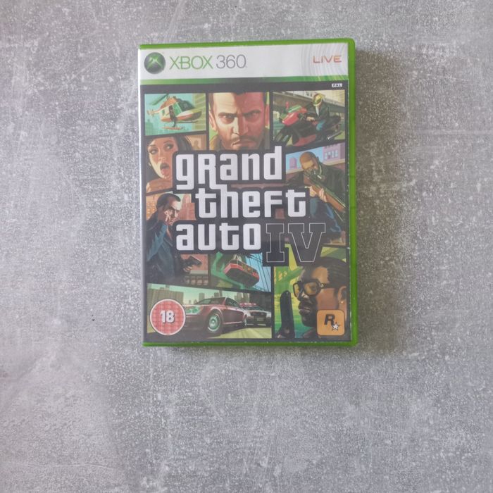 GTA IV Xbox 360.