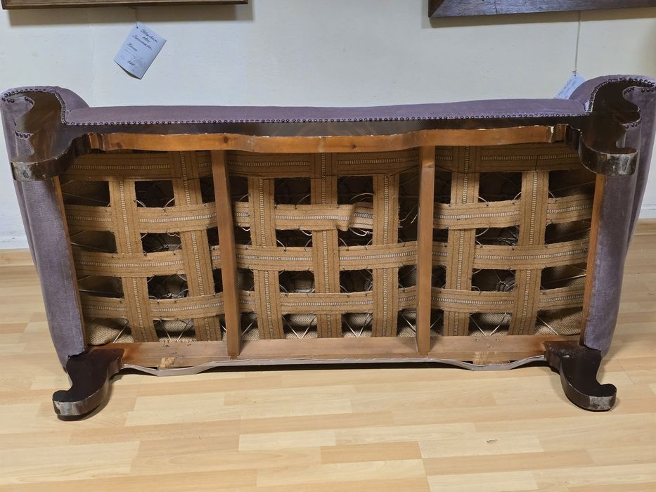 Elegancka sofa trzyosobowa Ludwik Filip