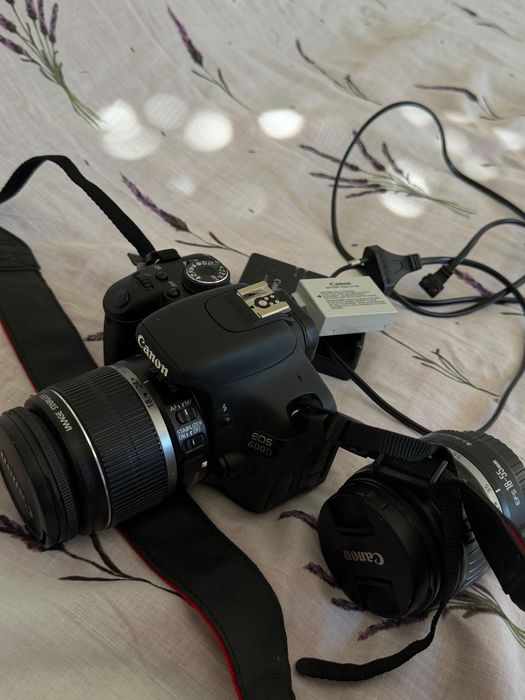 Canon D600 2 обʼєктива