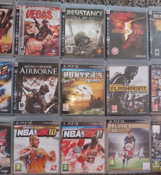 Ps3 vários jogos.