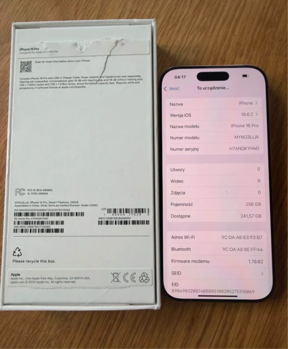 Iphone 16 pro okazja