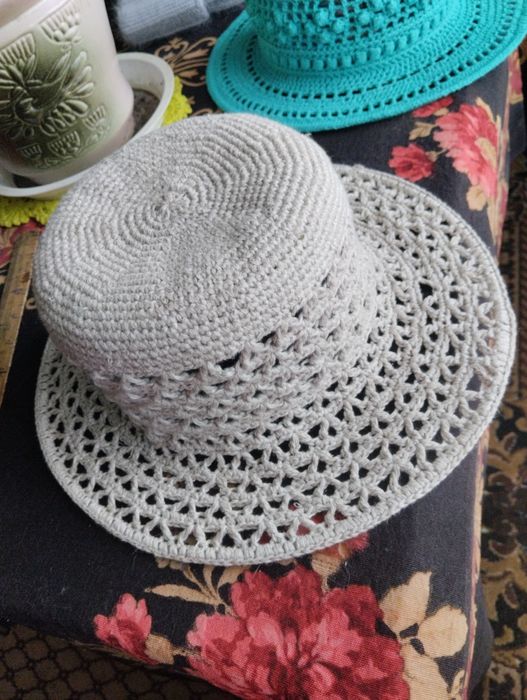 Ажурная Летняя шляпка