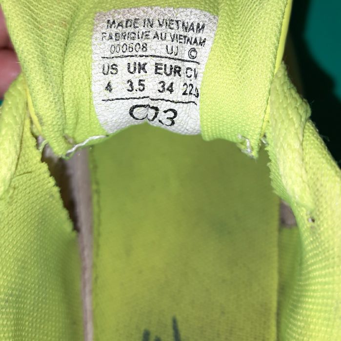 Кроссовки/Nike Air/стелька 22/25/размер ukr 33/37