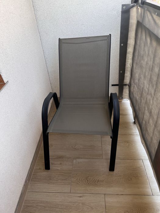 Komplet 2 szt. krzeseł ogrodowych / balkonowych