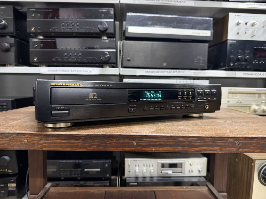 ‼️ Marantz CD-53 MkII – Odtwarzacz CD Stereo Hi-Fi z Wysokiej Jakości Przetwornikiem DAC, Programowaniem Utworów i Solidną Konstrukcją | Audio Room