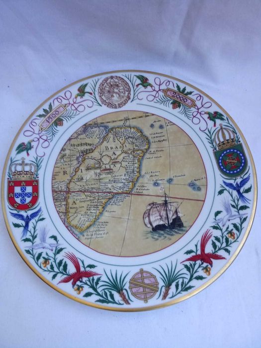 Prato Comemorativo "500 Anos do Descobrimento do Brasil"