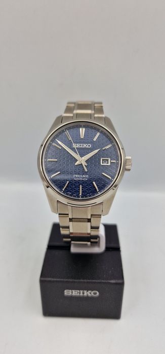Seiko Presage Automatic Blue Sharp Edge Series - Baby Grand Seiko