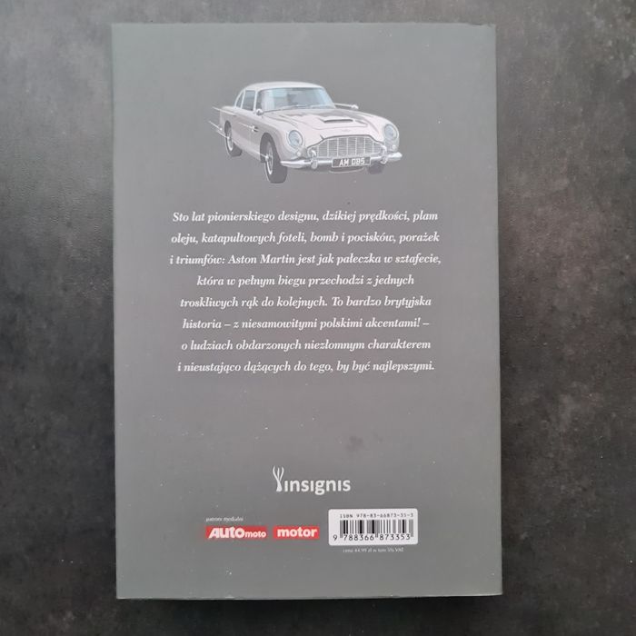 Aston Martin. Mede in Britain Ben Collins nowa