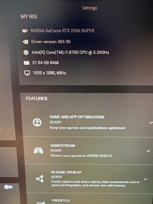 PC gaming I7 RTX 2060 super