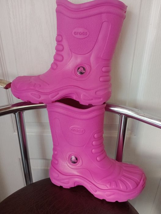 Сапоги Резиновые Crocs. Размер 31, стелька 21,5