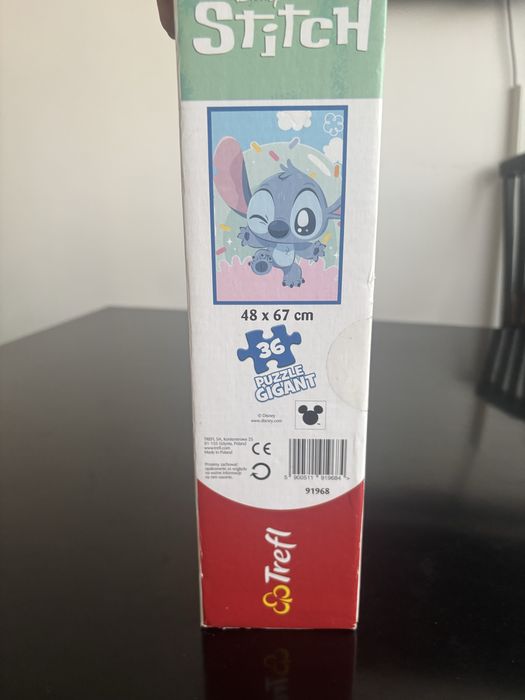 Nowe gigant puzzle trefl Stitch