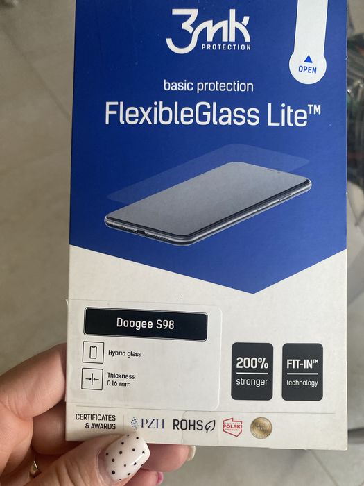 Szkiełko hubrydowe do telefonu Doogee S98