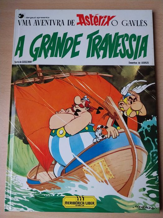 Asterix - Obelix - Livros BD – ASTERIX e a Grande Travessia (1975)