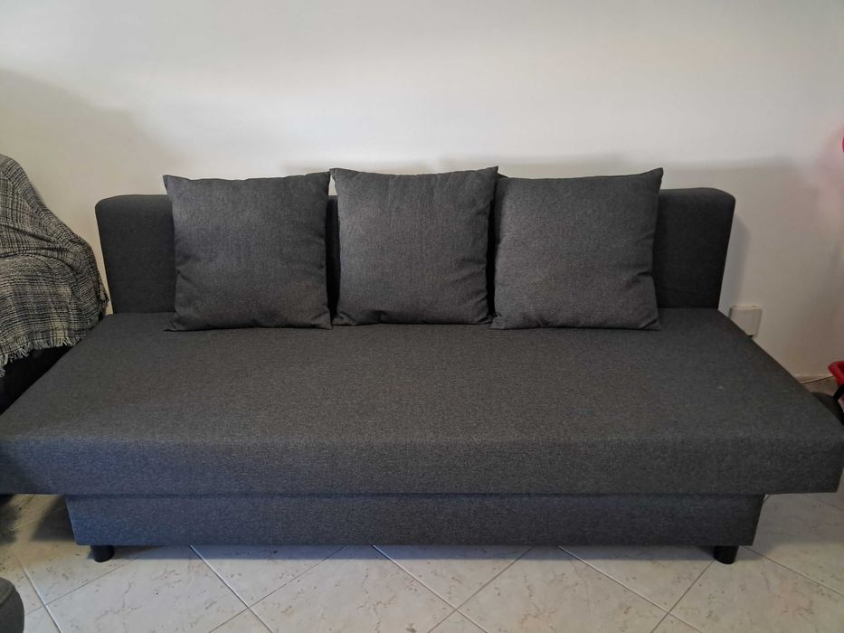 Sofá ikea cinzento
